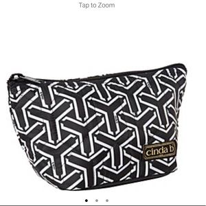 Cinda B Medium Cosmetic in Jet Set Black